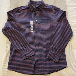 Denver Hayes modern fit button shirt sz L